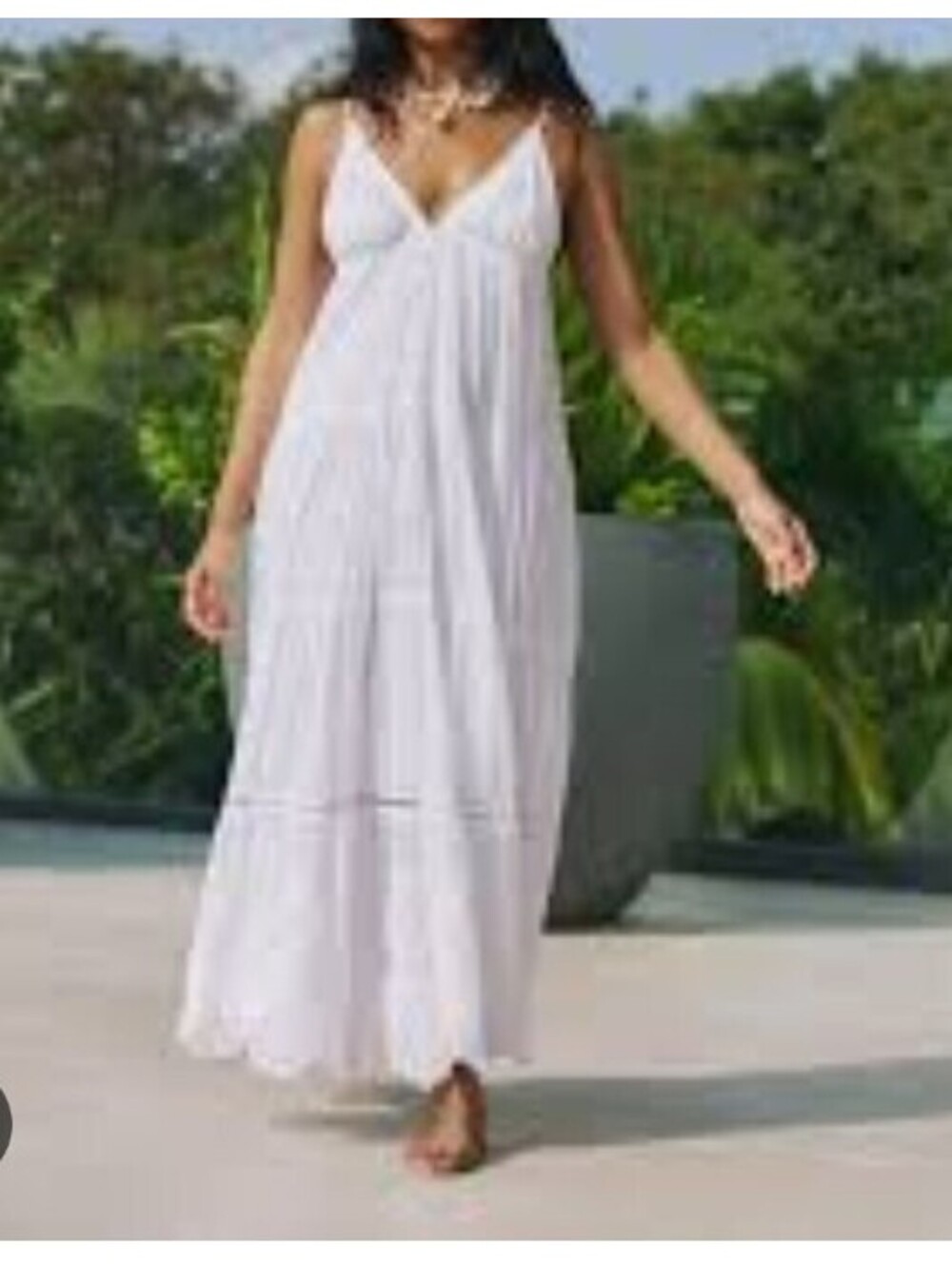 Womens PQ white swim cover up